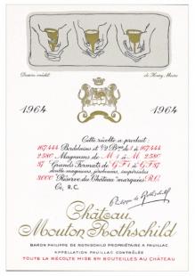 1964 Mouton Rothschild - Pauillac (Pre-arrival) (750ml) (750ml)