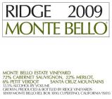 2009 Ridge - Monte Bello Proprietary Red (750)