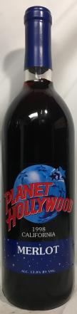 1998 Planet Holywood - California Merlot Red Wine (750ml) (750ml)