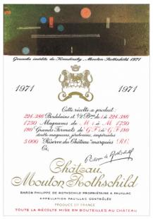 1971 Mouton Rothschild - Pauillac (Pre-arrival) (750ml) (750ml)
