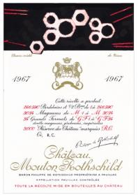 1967 Mouton Rothschild - Pauillac (750ml) (750ml)